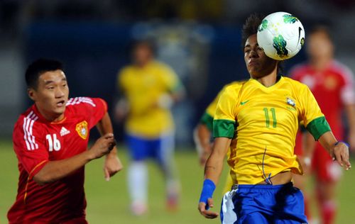 中国足球vs巴西足球