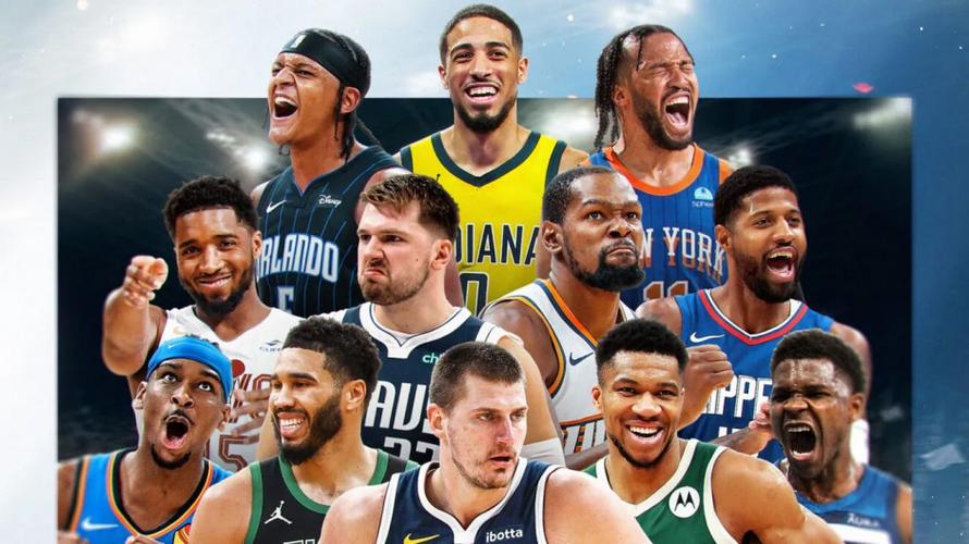NBA最新东西部排名的相关图片